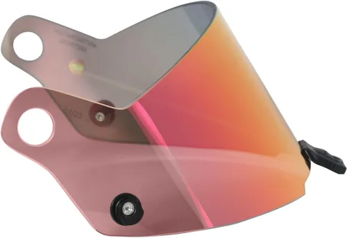 Visera Rojo Oscuro Iridium ST5