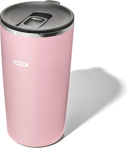 Miniatura 24 de OXO Strive - Vaso aislado de 24 onzas con tapa deslizante, cobalto oscuro