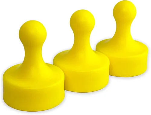 Miniatura 9 de GLASSBOARD STUDIO Potentes imanes de neodimio, en forma de peón, fuerte imán para nevera/refrigerador y pizarra blanca, ideal para oficina, cocina