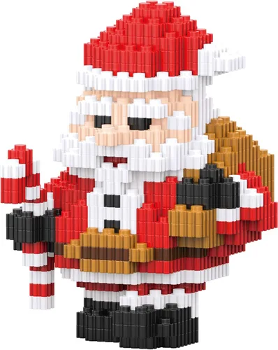 Miniatura 16 de Christmas Advent Calendar 2026 Building Sets Compatible with Lego Christmas 24 Days Countdown Gifts 24 Packs Christmas Model Building Micro Blocks