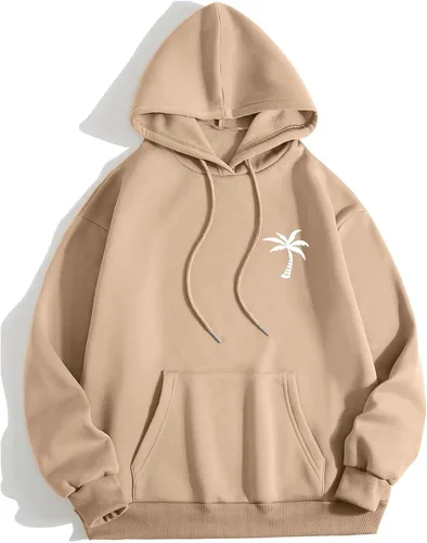 Miniatura 3 de EELHOE Mens Sweatshirts Cotton Casual Long Sleeve Jersey with Hood Regular Fit Stylish Print Graphic Pullover
