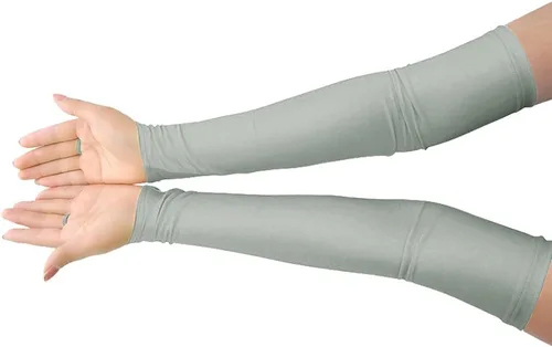Miniatura 13 de Shinningstar Guantes largos de elastano elástico sin dedos sobre el codo para niñas y niños adultos
