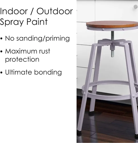 Miniatura 36 de Krylon Fusion - Pintura en aerosol adhesiva todo en uno para uso en interiores y exteriores, 12 onzas, aluminio