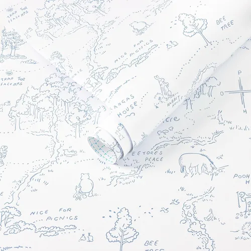 Miniatura 36 de Dimoon Papel tapiz de 78.7 x 17.3 pulgadas, papel de contacto para despegar y pegar, papel tapiz bohemio beige, marrón, floral, extraíble