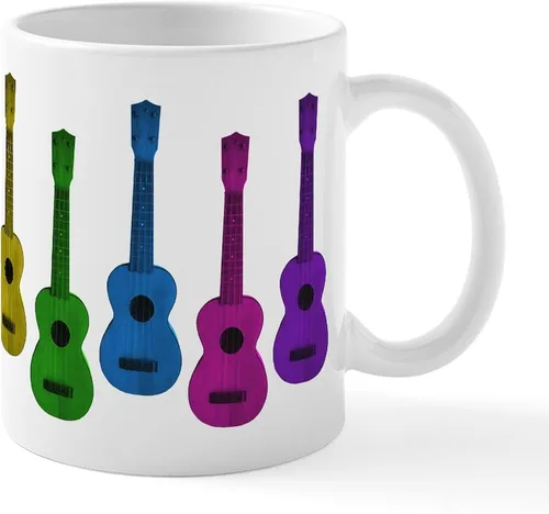 Miniatura 37 de CafePress Jake's Rainbow Shark - Taza de café de cerámica (11 oz)