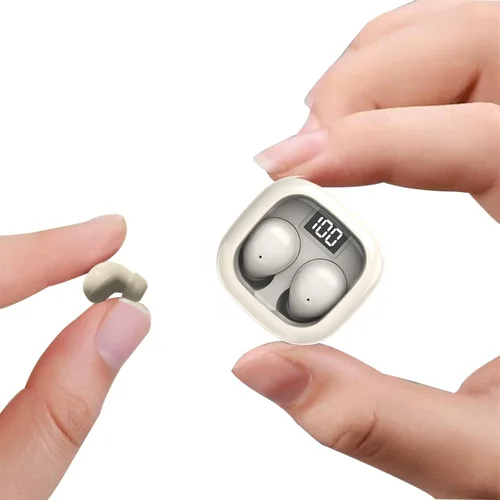 Miniatura 10 de Auriculares invisibles con Bluetooth invisibles, de perfil bajo, micro pequeños, discretos, ocultos, para el trabajo, auriculares pequeños
