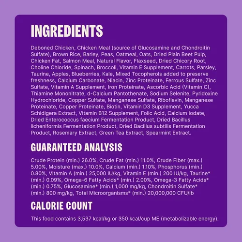Miniatura 6 de Wellness Complete Health - Alimento seco para perros de raza grande con granos, ingredientes naturales, fabricado en Estados Unidos con carne real