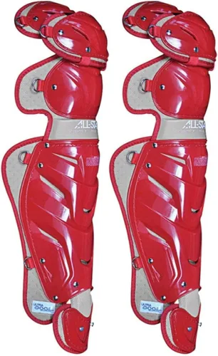 Miniatura 15 de All-Star Adult System 7 - Protector de piernas, recortado gris, corto de 15.5 pulgadas de longitud