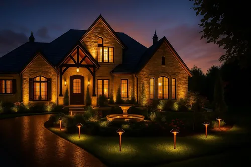 Miniatura 8 de Luz LED Pathway 126 para paisaje (paquete de 4) 12 V, cobre sólido, bajo voltaje, 4 W, G4, bombilla LED incluida para exteriores, hongos, seguridad