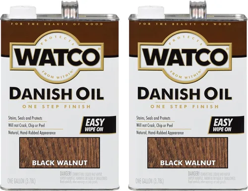 Miniatura 12 de Watco 65151H Aceite Danés de Acabado para Madera, Pinta, Nogal Oscuro Dorado (Golden Oak)