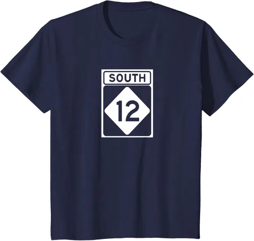 Miniatura 52 de Highway 12 South NC Outer Banks North Carolina Hwy - Camiseta, Negro, S