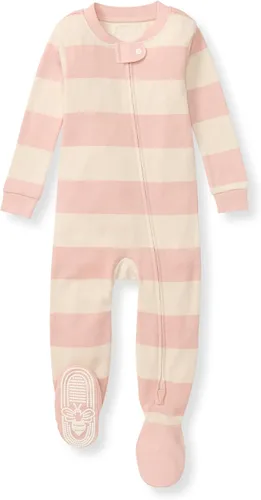 Miniatura 89 de Burt's Bees Baby Pijama para bebé niña, 100% algodón orgánico, pijama de una pieza, overol diagonal con cremallera, ajuste cómodo