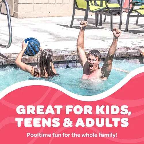 Miniatura 7 de Watermelon Ball – El mejor juego de piscina para pases bajo el agua, regate, buceo y juegos de piscina para adolescentes, niños o adultos, pelota