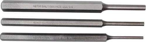 Miniatura 3 de Mayhew Select 89052 - Juego de punzones grandes, 3 piezas, color negro