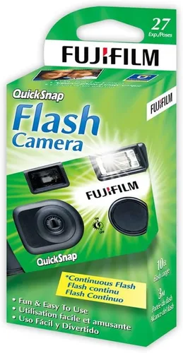 Miniatura 3 de Cámara desechable Fujifilm QuickSnap Flash 400 de 35mm - Correa de mano