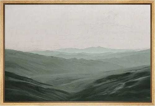 Miniatura 31 de SIGNFORD Lienzo Enmarcado Impresión Arte de Pared Océano Pastel Luz del Sol Puesta de Sol Horizonte Naturaleza Vida Silvestre Ilustraciones Arte