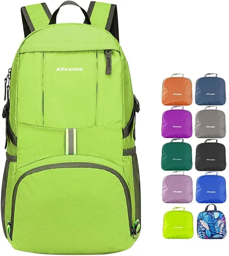 Miniatura 14 de Mochila ligera y plegable de 35L impermeable, duradera, mochila de viaje para senderismo