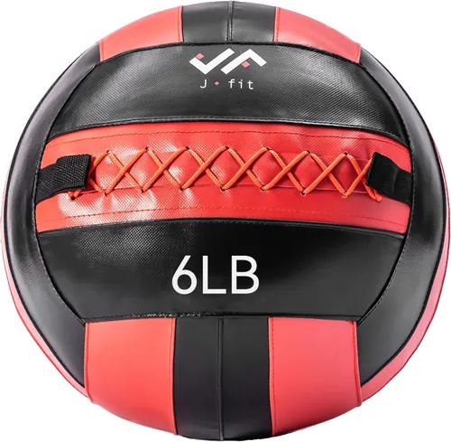 Miniatura 10 de JFit Wall Ball – Premium Soft Weighted Exercise Ball for Strength, Conditioning, Gym & Home Workouts, 4-30 LB