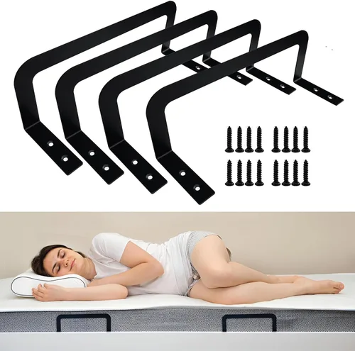 Miniatura 10 de ECOHomes Barra de retención de colchón, soporte de colchón antideslizante para marco de cama, evita que se resbalen los colchones y cubrecolchones