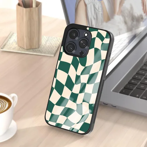 Miniatura 6 de Fundas de teléfono divertidas para niñas con diseño de tablero de ajedrez para iPhone 11 12 13 14 15 16 17 Pro Max Plus Mini Xs Xr, para Samsung S20