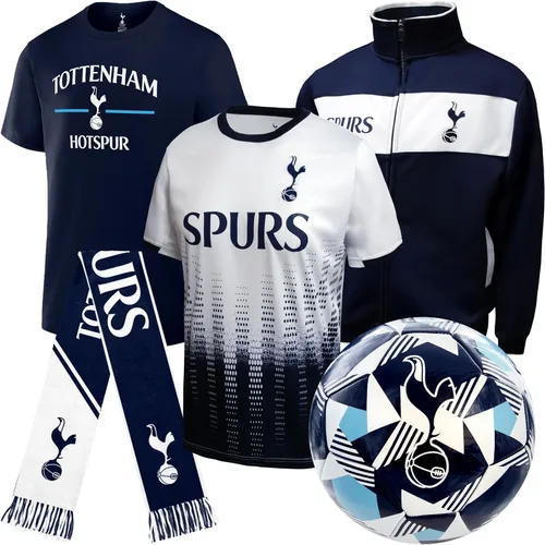 Miniatura 10 de Icon Sports Pro League Paquete de Fan Ultimate – 5 piezas de mercancía de fútbol con licencia oficial - Camiseta, Jersey, Chaqueta, Bufanda, Balón
