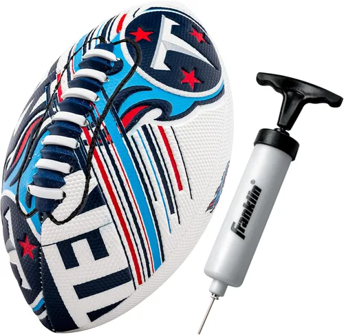 Miniatura 18 de Franklin Sports NFL Team Mini Balones de Fútbol Americano - Juvenil 8.5" Balón de Fútbol Americano con Licencia Oficial de la NFL + Conjunto