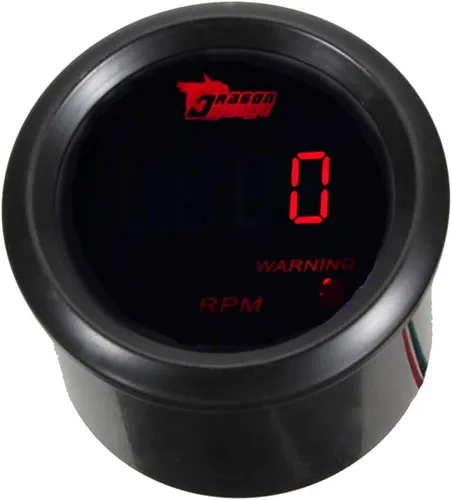 Miniatura 10 de ESUPPORT Medidor digital de turbo boost para coche de 2" (52mm) con luz LED roja PSI