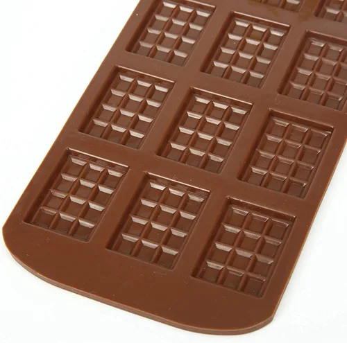 Miniatura 6 de DIY 12 moldes de silicona para chocolate romper aparte chocolate proteína caramelo molde de chocolate herramientas para hornear chocolate