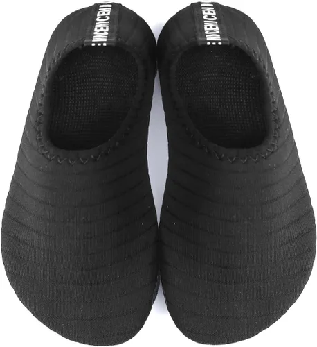 Miniatura 4 de Scurtain - Zapatos acuáticos para niños, calcetines acuáticos de secado rápido con sensación de pies descalzos para niños, niñas y bebés con suela