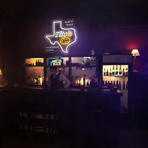 Miniatura 6 de Letrero de neón de vodka hecho a mano para decoración de pared, barra de cerveza, acrílico, alimentado por USB, decoración de pared, letrero