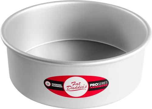 Miniatura 2 de Molde para tarta redondo de aluminio anodizado Fat Daddio con base extraíble, Plateado