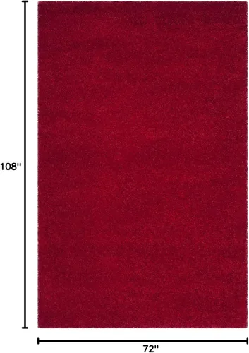 Miniatura 111 de SAFAVIEH Accent Rug 2'x3' - Milan Shag Collection - Modern Design, Dark Beige, Ultra Plush Thick Pile, Ideal for Bedroom, Nursery, Living Room