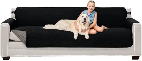 Miniatura 44 de Sofa Shield - Funda para sillón reclinable con correa patentada, protector de cojín, funda reversible diseñada en EE. UU. resistente a manchas