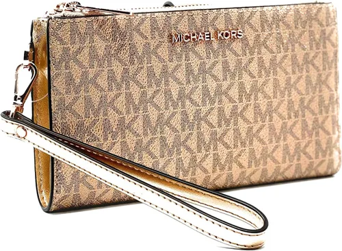 Miniatura 3 de Michael Kors Jet Set - Pulsera de viaje con doble cremallera para mujer Oro Rosa 35f8gtvw0l
