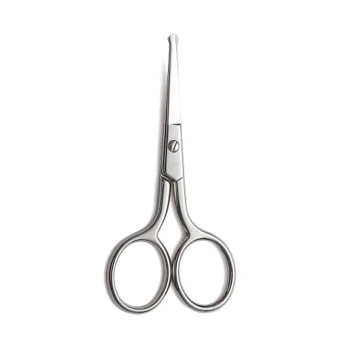 LIVINGO Tijeras de Manicura Premium con Punta Redondeada Multiusos de Acero Inoxidable para Cutículas Pedicura Kit de Belleza y Aseo para Uñas,