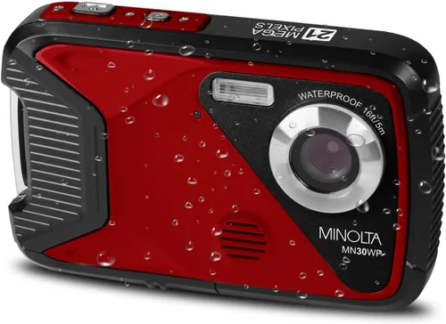 Miniatura 7 de Minolta Cámara digital resistente al agua – 16 pies, fotos de 21 MP, video HD de 1080p, LCD de 2.8 pulgadas, zoom digital 4X, antivibración