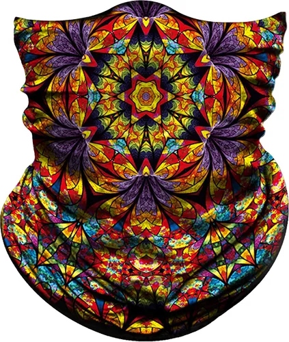 Miniatura 14 de Obacle Bandana sin costuras, máscara facial rave, para mujeres y hombres, para protección contra el polvo, el viento y el sol
