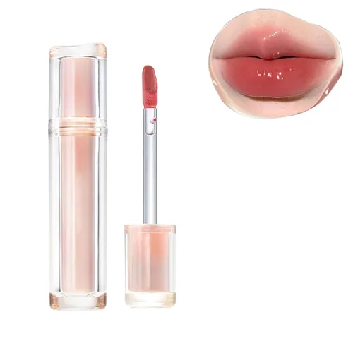 Miniatura 15 de Ice Watery Lip Glossr (té helado de espejo, gelatina ligera Waterys Essence Lips Glaze, brillo tintado hidratante (#04 té negro atardecer, 0.1 fl oz)