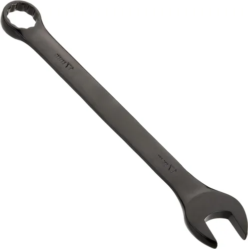 Miniatura 8 de Auniwaig Cr-V - Llave combinada de 0.394 in, 5.315 in de longitud, diseño de 12 puntos, revestimiento de electroforesis negro