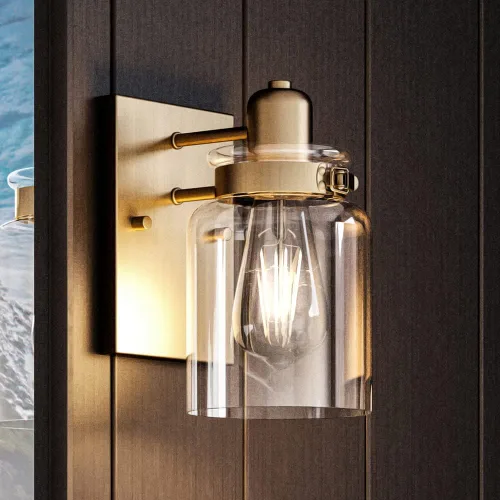 Miniatura 10 de Urban Ambiance Lámpara de tocador de baño moderna de lujo, tamaño grande: 8.625 pulgadas de alto x 30.25 pulgadas de ancho, con elementos