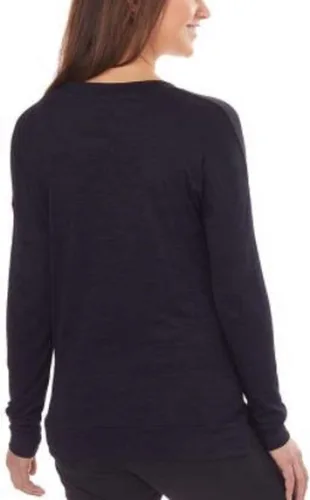 Miniatura 3 de Kirkland Signature Camiseta de manga larga con cuello en V para mujer