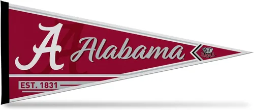 Miniatura 54 de Rico Industries NCAA Banderín Clásico de Fieltro para Decoración de Pared de 12" x 30" - Ideal para Decoración del Hogar/Dormitorio/Cueva de Hombre