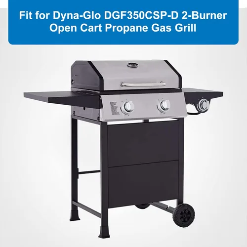 Miniatura 4 de Uniflasy Kit de piezas de repuesto para parrilla Dyna-Glo DGF350CSP DGF350CSP-D de 2 quemadores para parrilla de gas propano de acero inoxidable