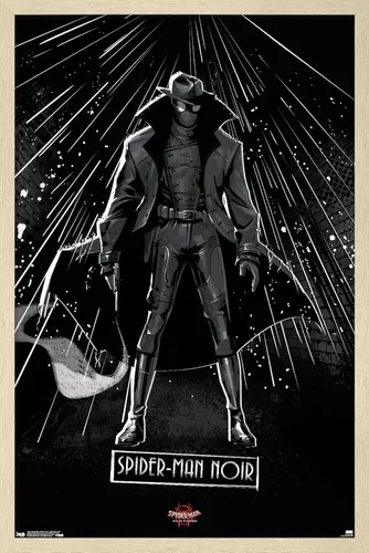 Miniatura 3 de Trends International Marvel Spider-Man - Póster de pared con texto en inglés "Into The Spider-Verse", de Spider-Man Noir, 14.725 x 22.375 pulgadas