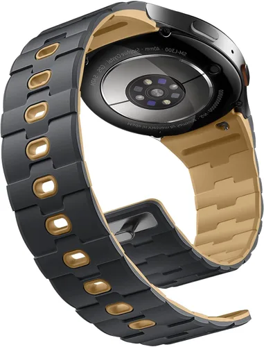 Bandletic - Correa magnética sin huecos compatible con Samsung Galaxy Watch 7 6 5 4 FE 40mm 44mm/para Galaxy Watch 6 4 Classic 43mm 47mm 42mm