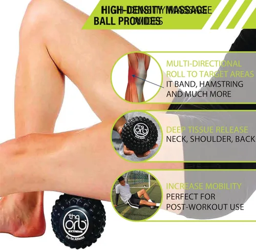 Miniatura 4 de Pro-Tec Athletics Orb Massage Balls, Vary in Size and Color, Deep Tissue Massage, Muscle Relief, Promotes Flexibility, Hamstring, Quadriceps, Calf