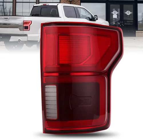 Conjunto de luz trasera LED para Ford F150 2018 2019 2020 con lámpara trasera de punto ciego luz trasera KL3Z13404B (lado derecho del pasajero)