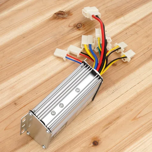 Miniatura 5 de Controlador 36v 1000w para scooter de motor eléctrico cepillado con terminal de conector de batería blanco