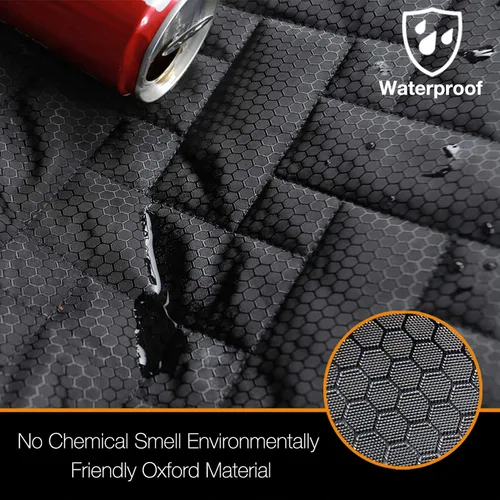 Miniatura 5 de Funda de asiento trasero resistente para camión, 100% impermeable y sin olor, protector de asiento de perro para F150 F250 Chevy Silverado Ram