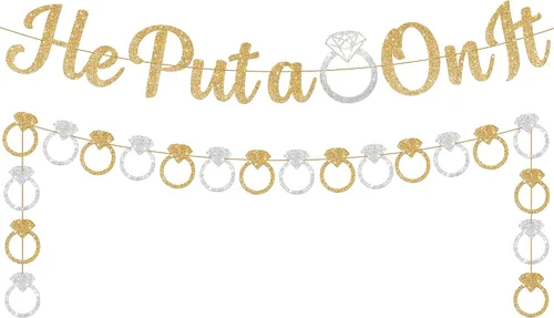 Miniatura 10 de KatchOn, Cartel con texto en inglés «He Put a Ring On It»